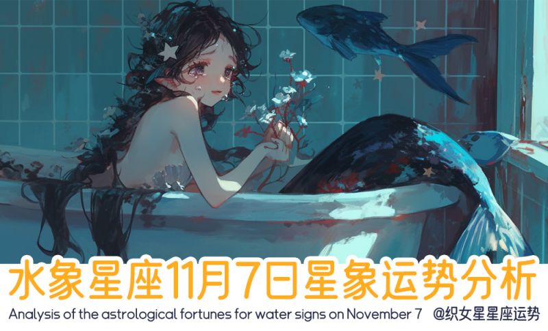 水象星座11月7日星象运势分析包括星象