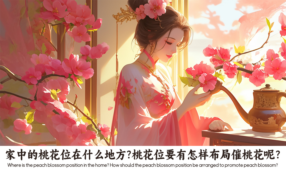 家中的桃花位在什么地方？桃花位要有怎样布局催桃花呢？