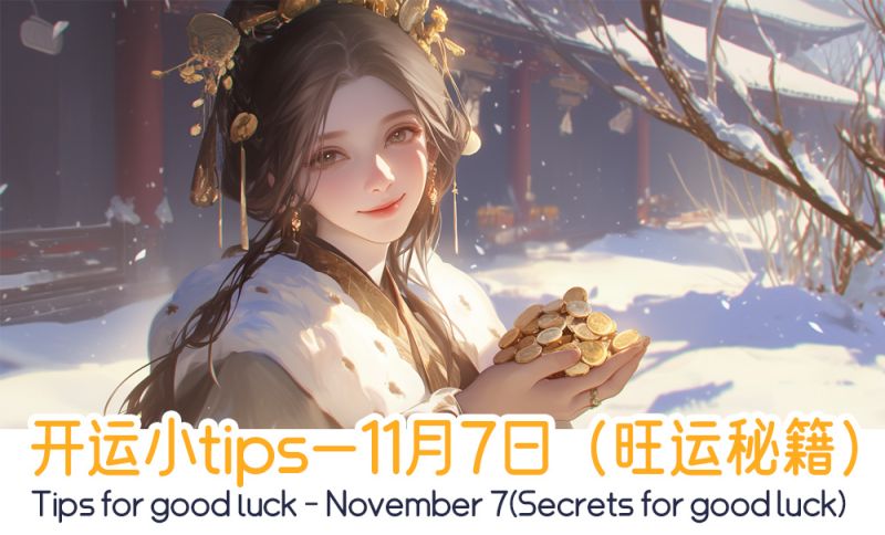 开运小tips—11月8日
