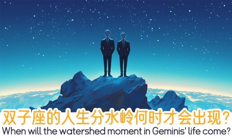 双子座的人生分水岭