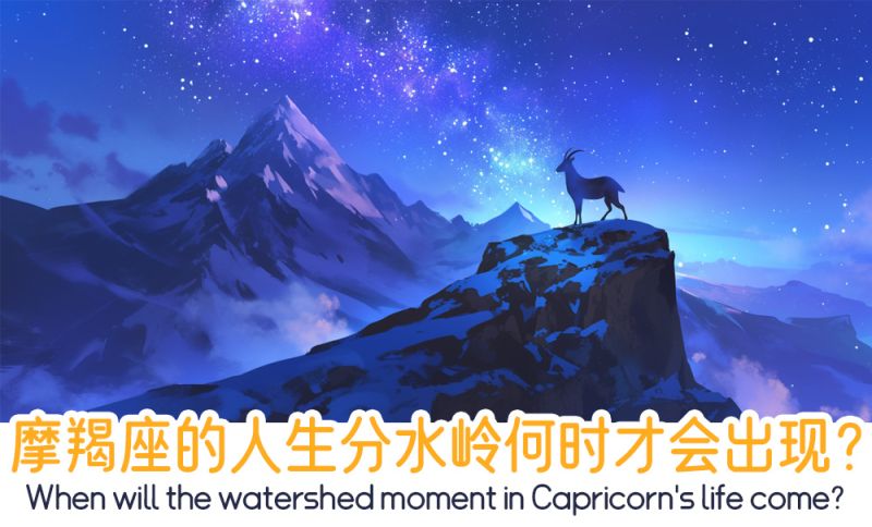 摩羯座的人生分水岭