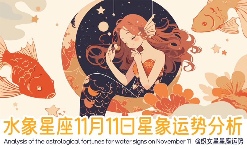 水象星座11月11日星象运势分析包括星象