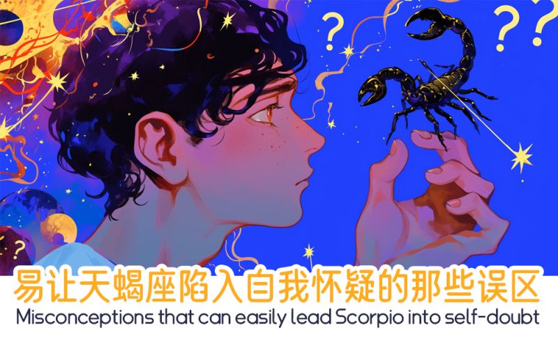 天蝎座陷入自我怀疑的那些误区