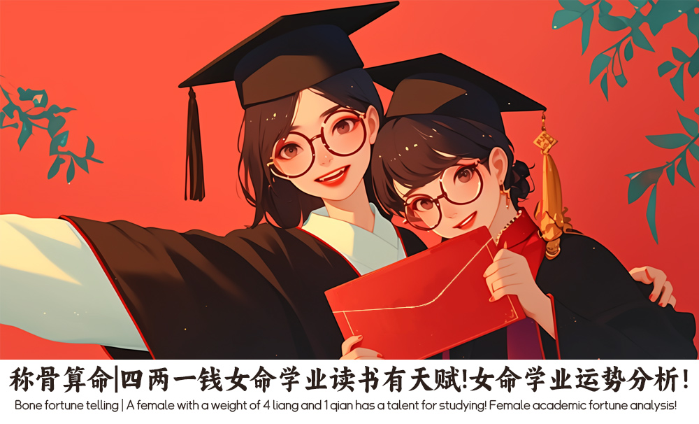 称骨算命|四两一钱女命学业读书有天赋！女命学业运势分析！