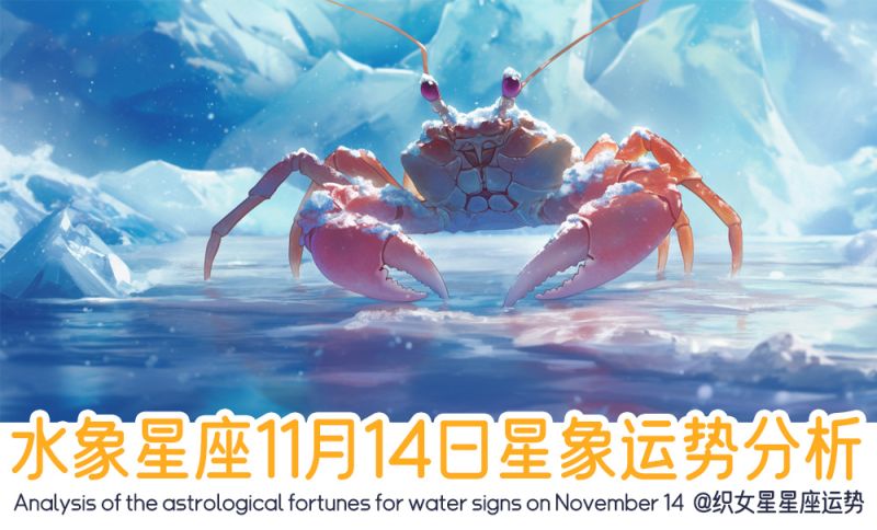 水象星座11月14日星象运势分析包括星象