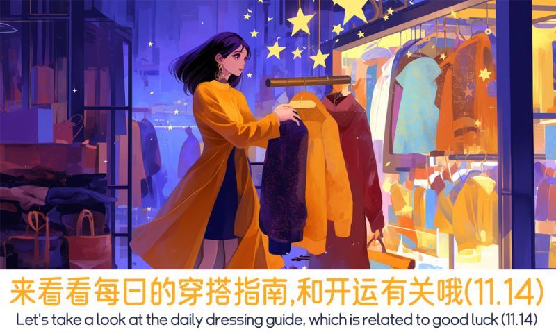 来看看每日的穿搭指南