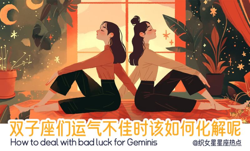 双子座们运气不佳时