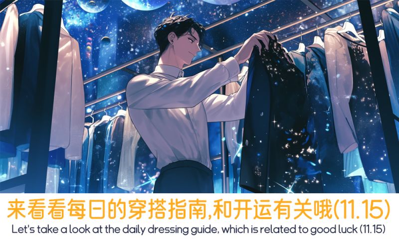 来看看每日的穿搭指南