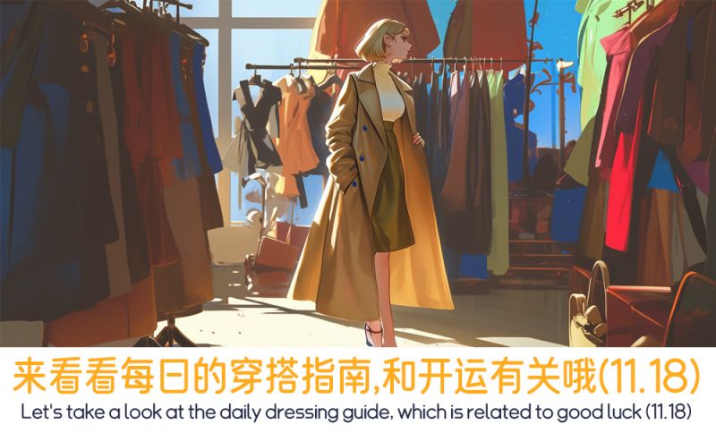 来看看每日的穿搭指南