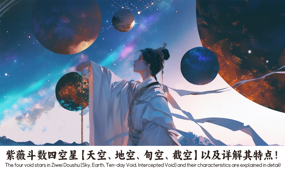 紫薇斗数四空星【天空、地空、旬空、截空】以及详解其特点！