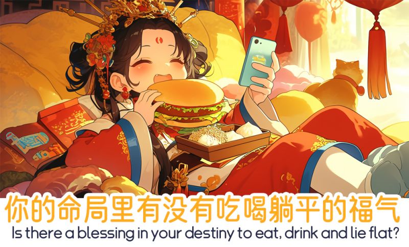 你的命局里有没有吃喝躺平
