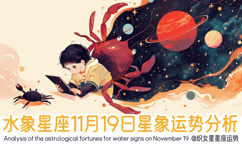 水象星座11月19日星象运势分析包括星象