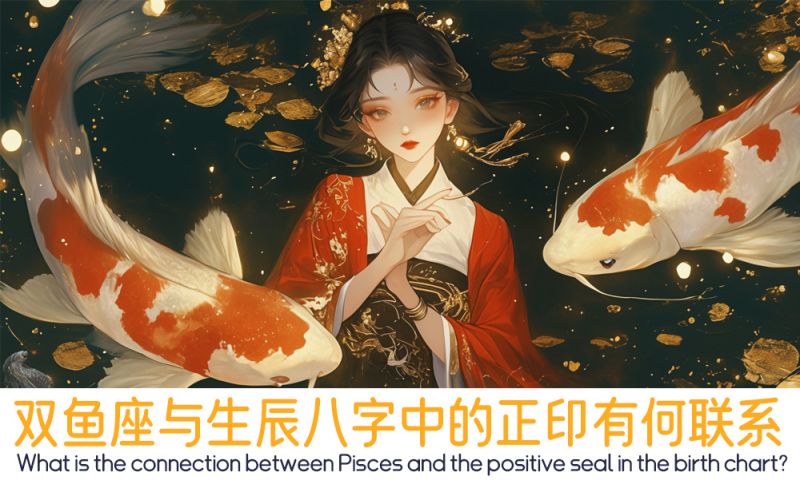 双鱼座与生辰八字中的正印