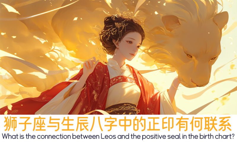 狮子座与生辰八字中的正印