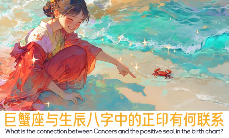 巨蟹座与生辰八字中的正印
