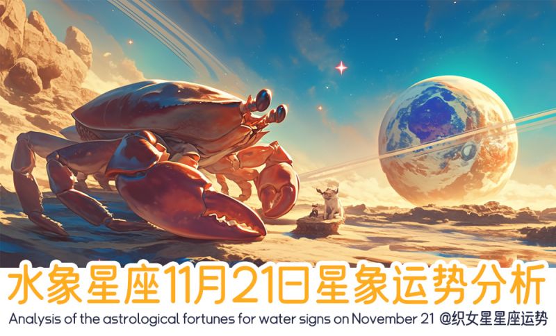 水象星座11月21日星象运势分析包括星象