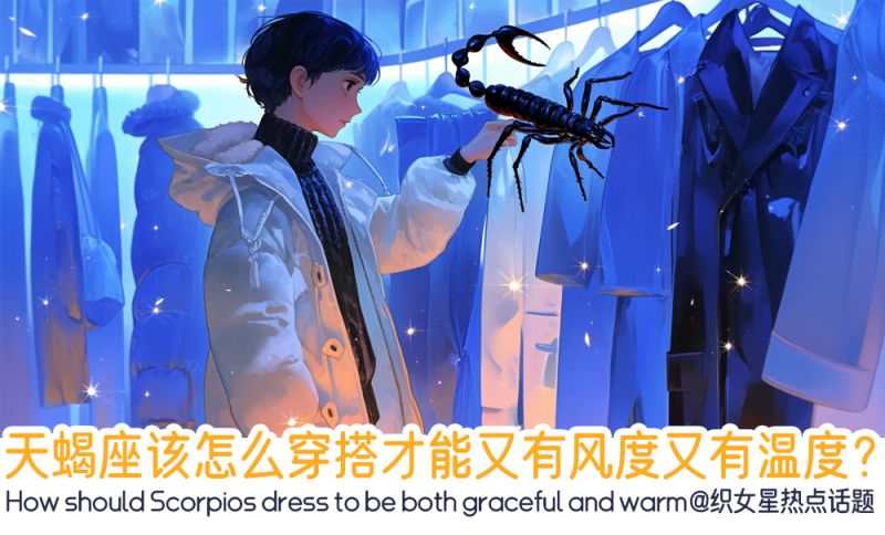 天蝎座该怎么穿搭