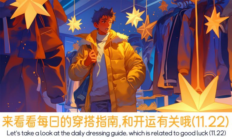 来看看每日的穿搭指南