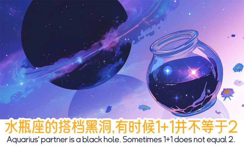 水瓶座的搭档黑洞