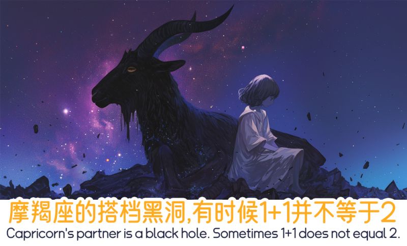 摩羯座的搭档黑洞