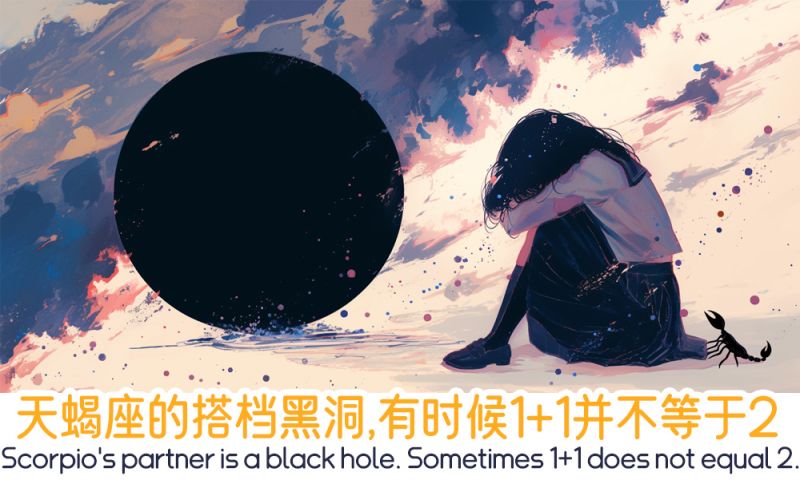 天蝎座的搭档黑洞