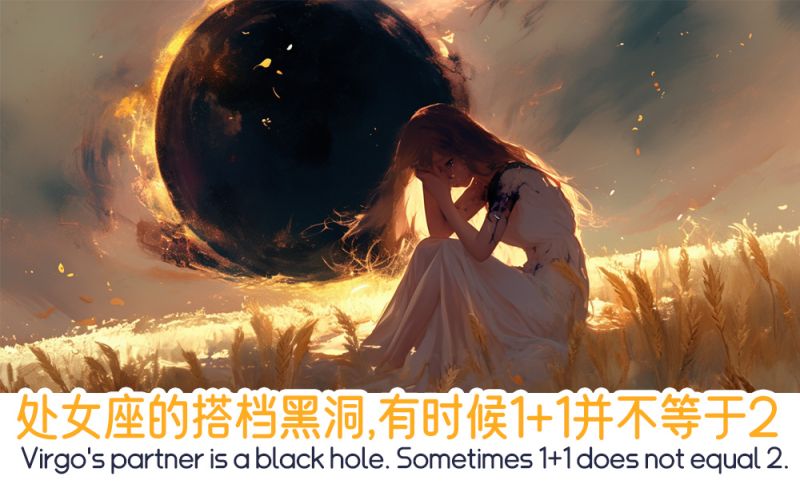 处女座的搭档黑洞