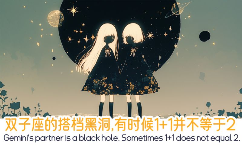 双子座的搭档黑洞