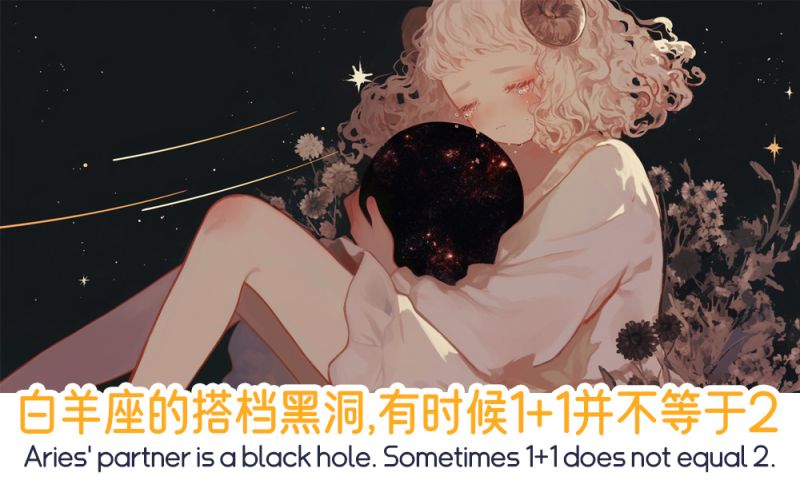 白羊座的搭档黑洞
