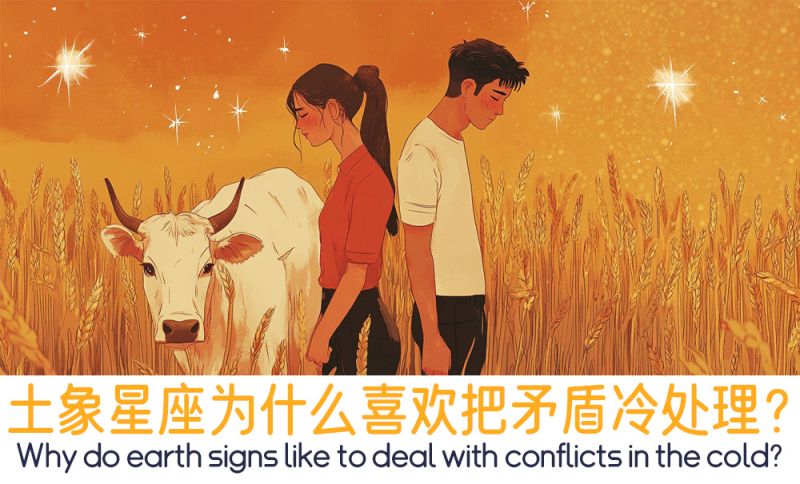 土象星座矛盾冷处理？