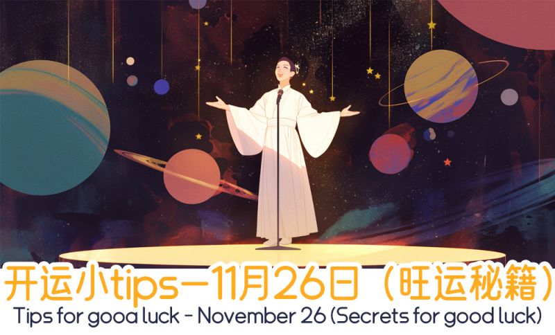 开运小tips—11月26日