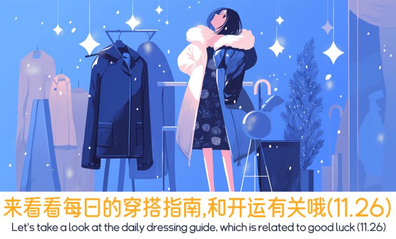 来看看每日的穿搭指南