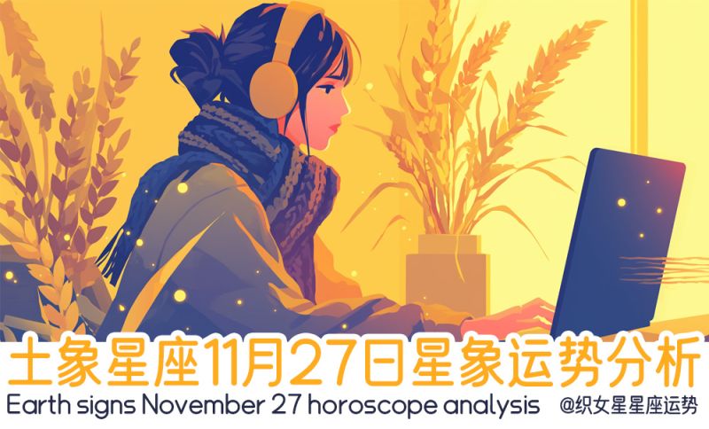 土象星座11月27日星象运势分析包括星象