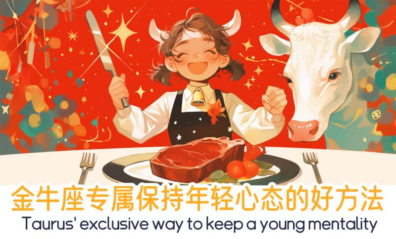 金牛座年轻心态的好方法