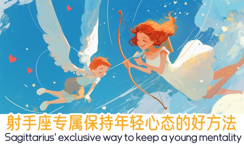 射手座年轻心态的好方法
