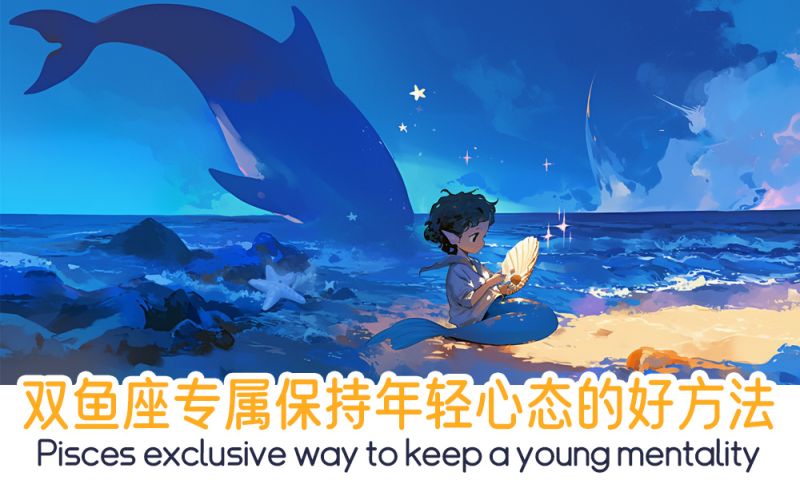 双鱼座年轻心态的好方法