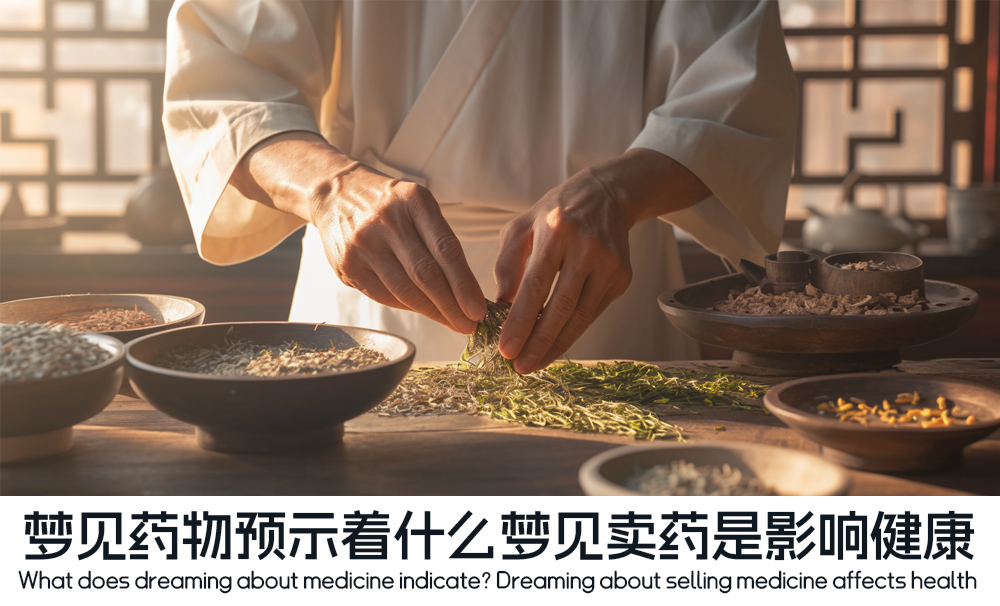 梦见药物预示着什么?梦见卖药是影响健康