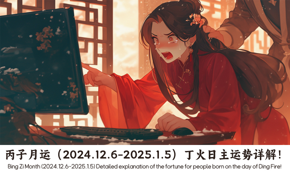 丙子月运（2024.12.6-2025.1.5）丁火日主运势详解！