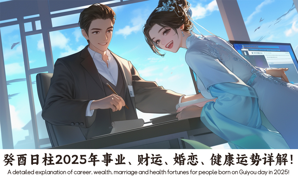 癸酉日柱2025年事业、财运、婚恋、健康运势详解！