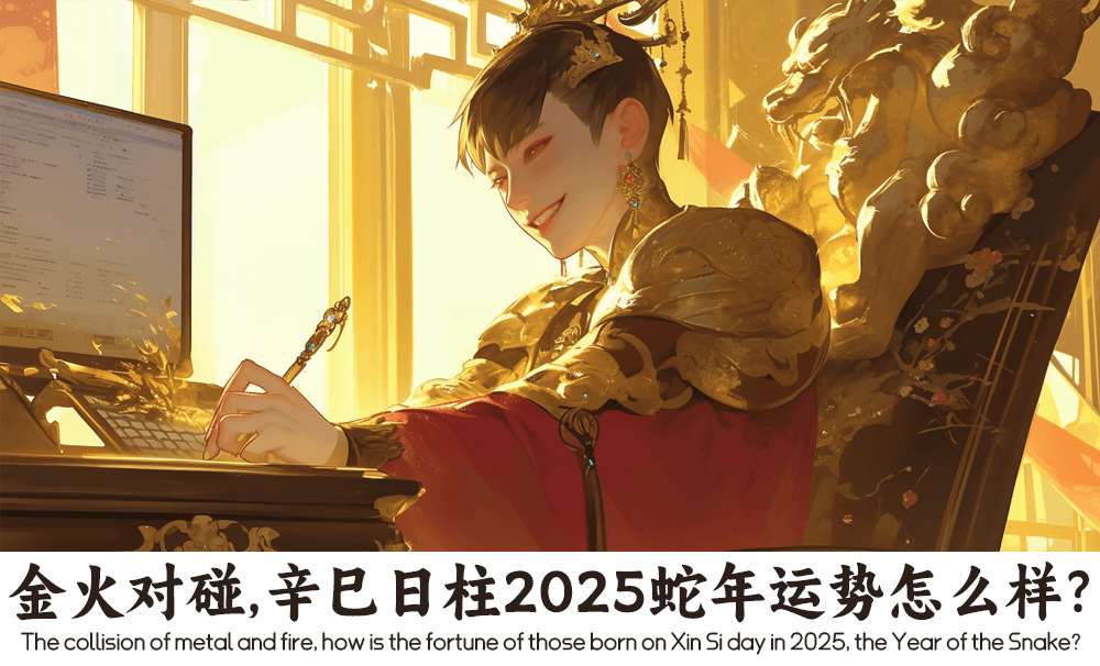 金火对碰，辛巳日柱2025蛇年运势怎么样？