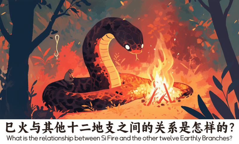 巳火与其他十二地支