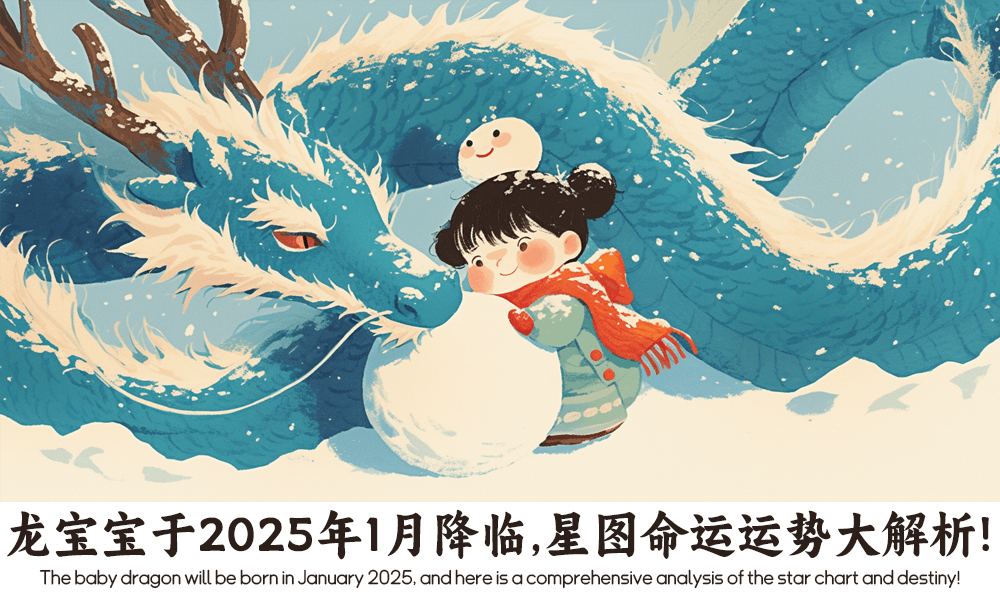 龙宝宝于2025年1月降临，星图命运运势大解析！