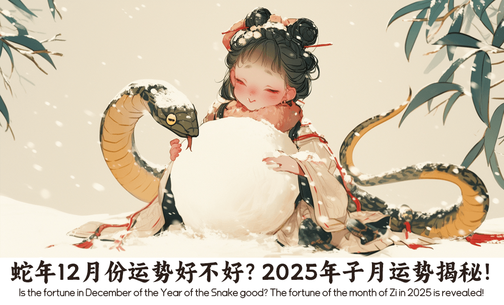 蛇年12月份运势好不好？2025年子月运势揭秘！