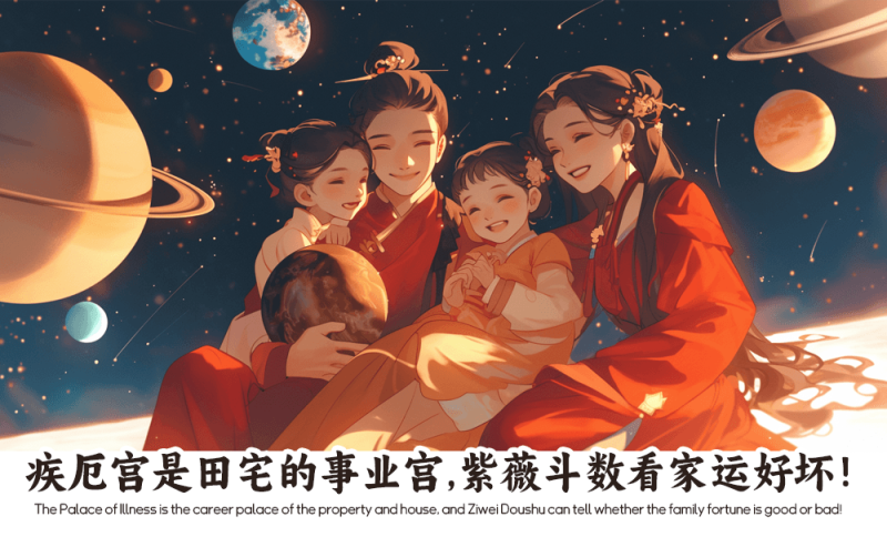 疾厄宫是田宅的事业宫