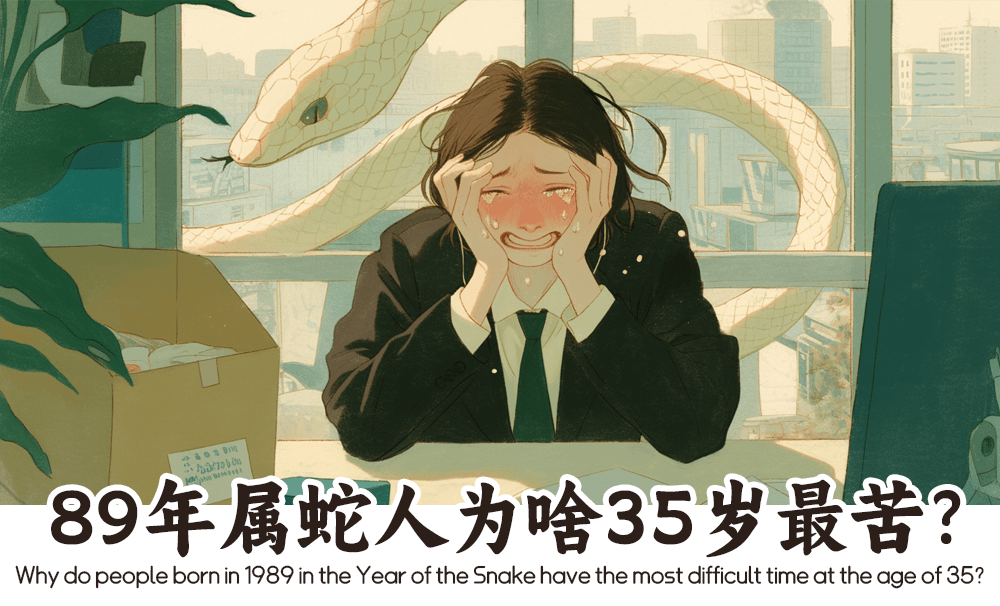 89年属蛇人为啥在35岁最苦？