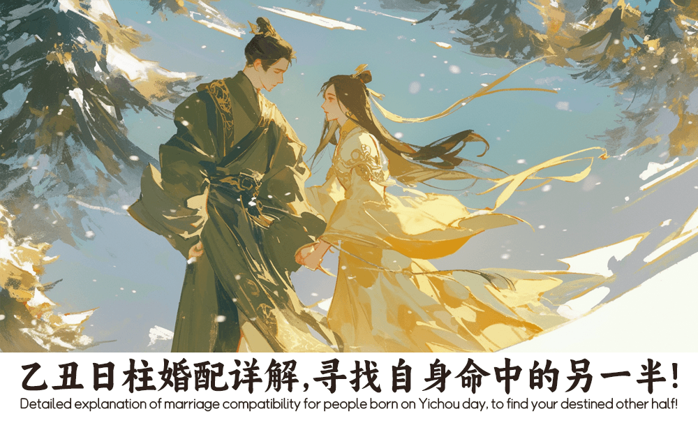 乙丑日柱婚配详解，寻找自身命中的另一半！