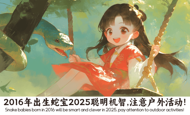 2016年出生蛇宝2025聪明机智