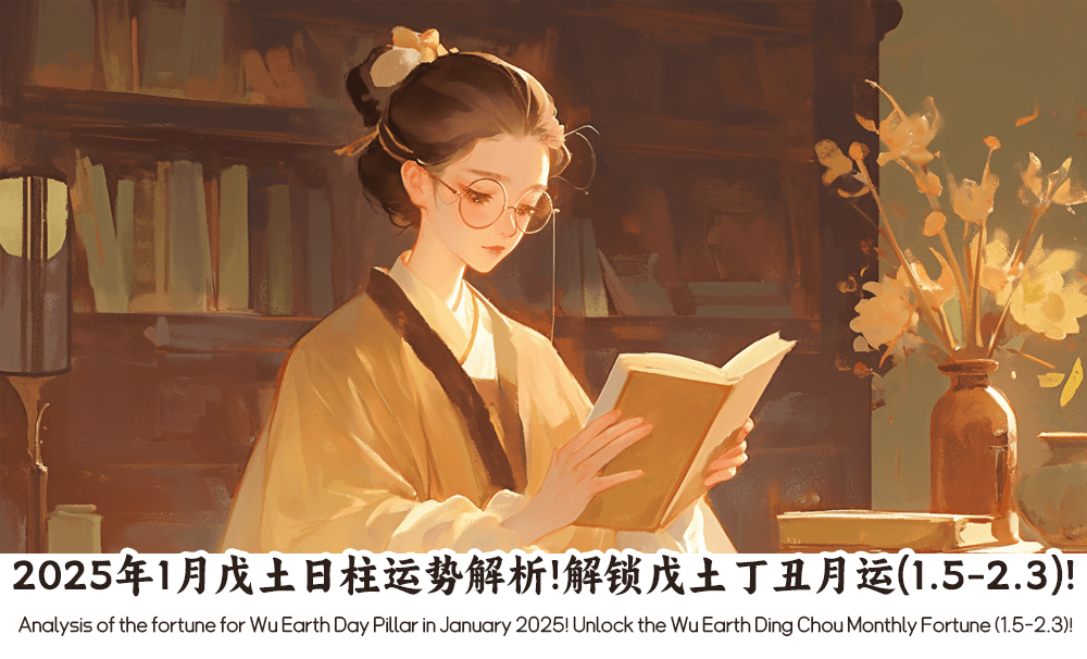 2025年1月戊土日柱运势解析！解锁戊土丁丑月运（1.5-2.3）！