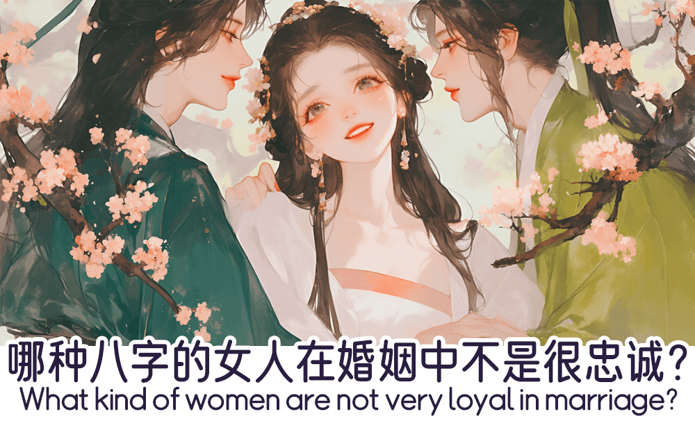 哪种八字的女人在婚姻中不是很忠诚？