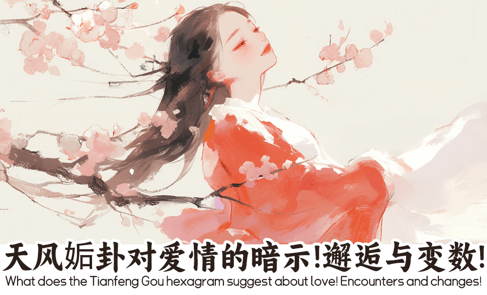 天风姤卦对爱情的暗示！邂逅与变数