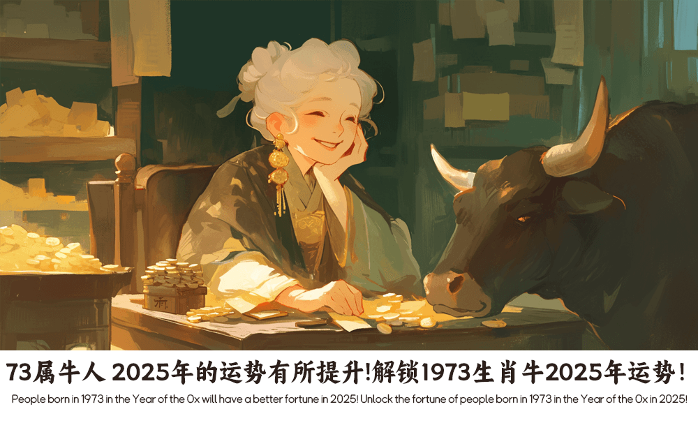 73属牛人2025年的运势有所提升！解锁1973生肖牛2025年运势！
